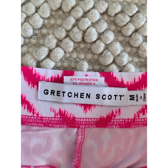Gretchen Scott Arabesque Pink White Skort Size Medium - Picture 2 of 6